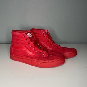 Sk8-hi red vans